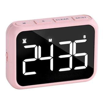 FY501 100-minutters nedtelling LED Digital Display kjøkkentimer Lekse-lærings-timer med 3 girvolum