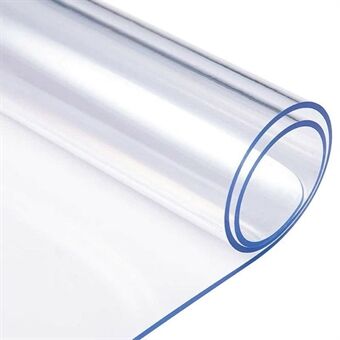 60x100CM PVC bordunderlag 1,5MM tykkelse Spisebord Beskytter Skrivebordsmatte