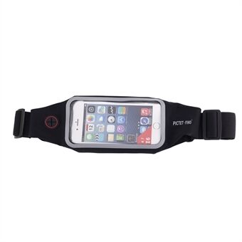 PICTET.FINO RH01 Waist Bag Running Belt Workout Gym Fanny Pack med berøringsskjerm for telefoner innen 6,7 inches