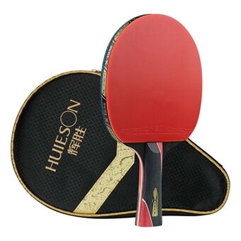 HUIESON HS-WX 1PC 5-stjerners bordtennispaddle bordtennisballtre bordtennisracket for trening