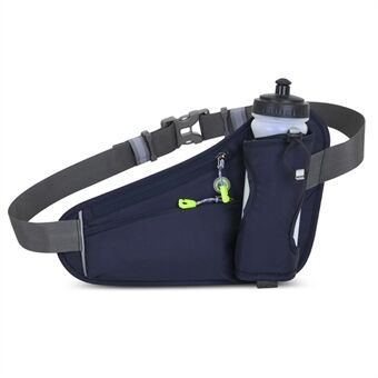 Vandring Fanny Pack Vannflaskeholder Outdoor Sport Løping Midjepose for Sykling Hundetur