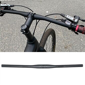 TOSEEK terrengsykkelstyre i full karbonfiber 31,8 mm MTB-sykkelbyttedel - flatt styre 660 mm