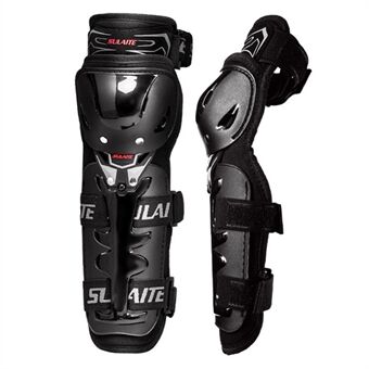 SULAITE 1 par GT-1202 Motocross knebeskyttere Pustende knebeskyttelsesbeskytter Off-Road Motorsykkel beskyttelsesutstyr