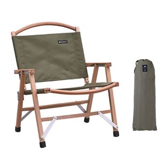 SHINETRIP A375 Natural Wood Camping Bærbar Sammenleggbar Stol Outdoor strandstol for fotturer