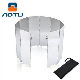 AOTU AT6344 10 stk aluminiumslegering Outdoor frontrute for grillovn