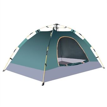 Utvendig vanntett ly automatisk campingtelt for 3-4 personer, 200x150x110cm