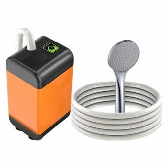 4800mAh Utendørs Camping Elektrisk Dusj 1 Spraymodus