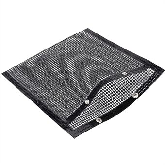 27x22CM Gjenbrukbar grill og grillbarmatte av glassfiber for utendørs grilling og piknik (fri for BPA, ikke FDA-sertifisert)