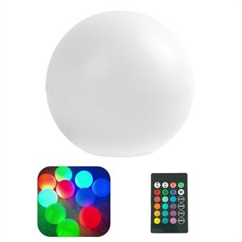 4Pcs Dimming RGBW 16 Farger Glødende Ball LED Hage Strandfest Gresslampe Svømmebasseng Flytende Ball