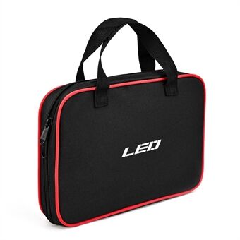 LEO 28256 20-netters Polyester+PP Blekksprutkrokoppbevaringsbag Fiskeagn Mykt agn Oppbevaringsveske