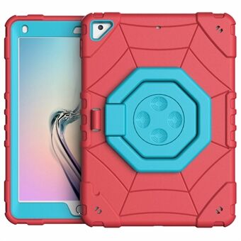 For iPad Air 2 / iPad Pro 9.7 tommer (2016) / iPad 9.7-tommers (2017) / (2018) Deksel Fidget PC+TPU Tablet Cover Spider stil