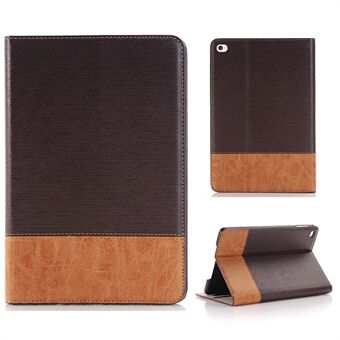 For iPad mini (2019) 7.9 Tommer / Mini 4 / mini 3 / mini 2 / mini Etui Lær Kryss Tekstur Nettbrett Deksel Automatisk Våkne / Sovemodus