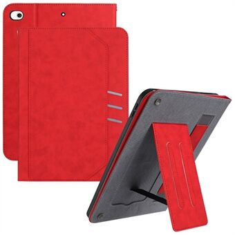 For iPad mini (2019) 7,9 tommer / 4 / 3 / 2 / Mini Lommebok Etui Automatisk Vekking / Søvn Lær Flip Nettbrett Deksel Kalvskinn Tekstur