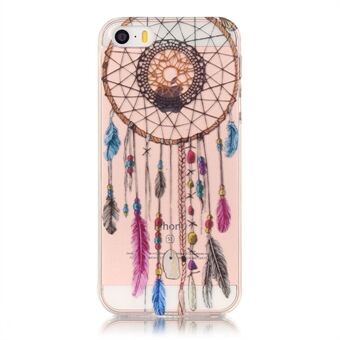 Clear Phone Case IMD TPU Back Cover for iPhone 5 / iPhone 5S / iPhone SE 2013