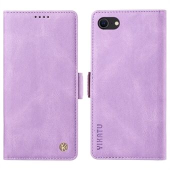 YIKATU YK-005 Lommebok-etui for iPhone 6/6s/7/8/SE (2020)/SE (2022), PU-lær Hud-berøringsstativ Beskyttende Telefonomslag.