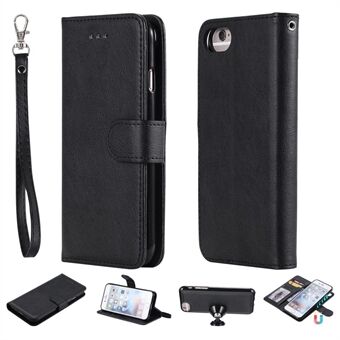 Magnetic KT Leather Series-3 Avtakbar 2-i-1 lommebok- Stand for iPhone 6s/6/7/8/SE (2020)/SE (2022)