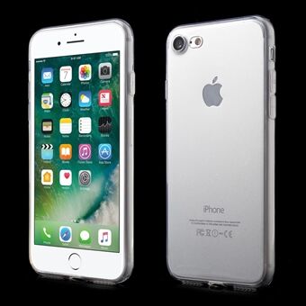 Soft Clear TPU innvendig vanntett prikkveske til iPhone 7 / iPhone 8 / iPhone SE 2020/2022 - Gjennomsiktig