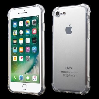 Klar dråpesikker TPU-bakdeksel for iPhone 7 / iPhone 8 / iPhone SE 2020/2022