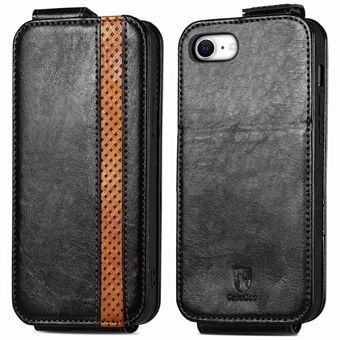 CASENEO 003-serien for iPhone 7 / iPhone 8 / iPhone SE 2020/2022 Business Style skjøtetelefonveske Stand Funksjon PU-skinn vertikalt flippdeksel med kortholder