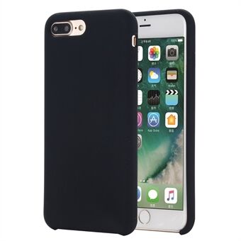 Edge Wrapped flytende silikon mobildeksel for iPhone 8 Plus / 7 Plus