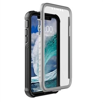 Støtsikker alt inkludert PC-deksel, tilbehør Innebygd PET-skjermfilm for iPhone XR 6,1 tommer