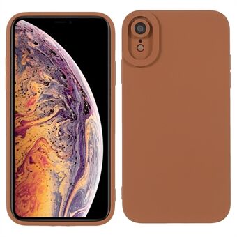 TPU mobiltelefon bakdeksel Nøyaktig utskjæring Anti- Scratch telefonveske stil for iPhone XR 6,1 tommer