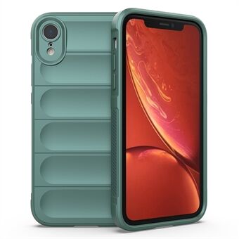 For iPhone XR Deksel Anti-Fall Myk TPU Robust Telefon Bakdeksel