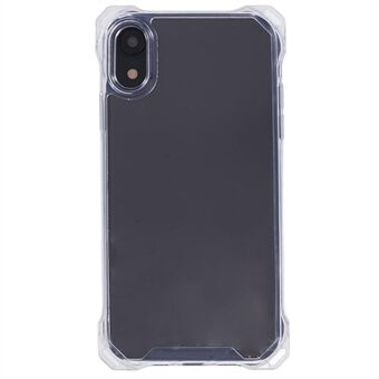 For iPhone XR 6.1 tommer Deksel Anti-drop TPU+Akryl Telefonbakdeksel (Stor Bakre Linseåpning)