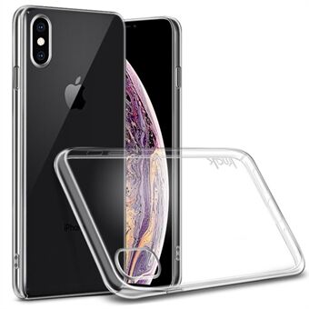 IMAK Crystal Case II Pro + ripebestandig PC-sak + beskyttelsesfilm for iPhone XS Max 6,5 tommer