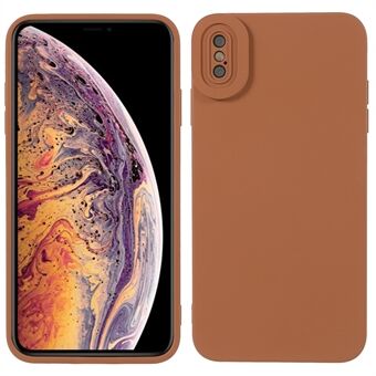 Gummibelagt telefondeksel Style TPU Mobiltelefon bakdeksel for iPhone XS Max 6,5 tommer