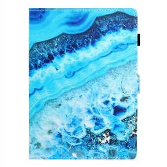 Mønsterutskriftskortspor Flip Leather Nettbrettetui for iPad Mini / Mini 2 / Mini 3 / Mini 4 / Mini (2019) 7,9 tommer