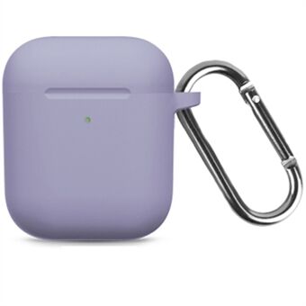 Silicone Case with Hook for Apple AirPods with Wireless Charging Case (2019) / AirPods with Charging Case (2019)/(2016)