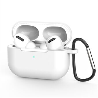 For Airpods Pro tykt silikonetui med spenne