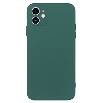 Scratch presis utskjæringsmyk TPU-telefondeksel med rett Edge for iPhone 11 6,1 tommer