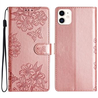 For iPhone 11 Skin-Touch Feeling PU Leather Phone Case Imprinted Pattern Wallet Phone Cover:

For iPhone 11 deksel av PU-skinn med følelsen av berøring, trykket mønster lommeboktelefondeksel.