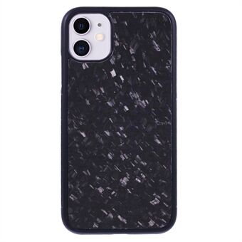 For iPhone 11 Magnetisk Etui Smidd Tekstur Aramid Fiber+TPU Anti-Sklisikring Telefondeksel