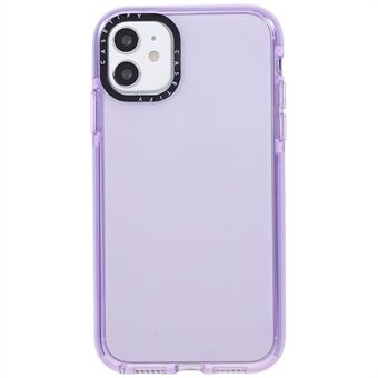 For iPhone 11 Gjennomsiktig PC+TPU-telefonveske Drop Protection Bakdeksel