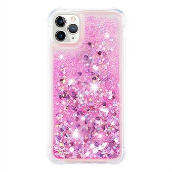 Fargerik Quicksand-serien flytende flytende flytende Scratch myk TPU-beskyttende telefondeksel for iPhone 11 Pro 5,8 tommer