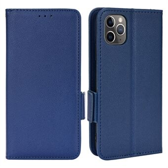 Lommebokdesign Magnetisk lås Litchi Texture Innvendig TPU + PU- Stand Mobiltelefondeksel for iPhone 11 Pro 5,8 tommer