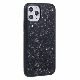 For iPhone 11 Pro Max Magnetisk Etui Smidd Tekstur Aramidfiber+TPU Anti-Sklisikkert Telefondeksel