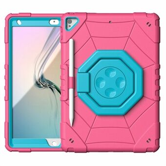 For iPad 10.2 (2019) / (2020) / (2021) Etui Fidgetleketøy Håndgrep PC+TPU Edderkoppstil Deksel