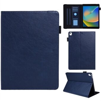 For iPad 10.2 (2021) / (2020) / (2019) / iPad Air 10.5 tommer (2019) / Pro 10.5-tommers (2017) Etui med kortplasser Lær-Tablettdeksel.