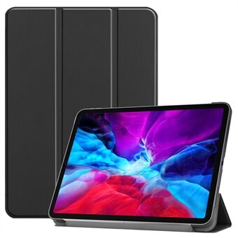 Tri-fold Stand Folio Leather Smart Case med Auto Sleep / Wake Support Apple Pencil Charging for iPad Pro 12,9-tommers (2020) / (2018)