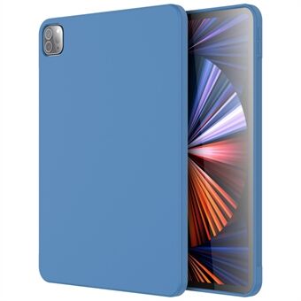 MUTURAL mikrofiberfôr flytende silikon + PC-beskyttende nettbrettdeksel for iPad Pro 12,9-tommers (2021) / (2020)