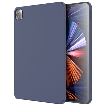 MUTURAL mikrofiberfôr flytende silikon + PC-beskyttende nettbrettdeksel for iPad Pro 12,9-tommers (2021) / (2020)