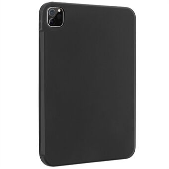 Skin-touch flytende silikon myk mikrofiberfôr Drop Protective Case for iPad Pro 11-tommers (2021) / (2020) / (2018)