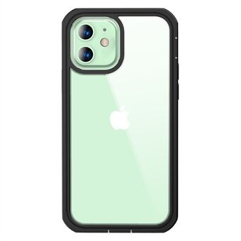 Full beskyttelse Hard PC-beskyttelsesskall Innebygd PET-skjermfilm for iPhone 12 mini