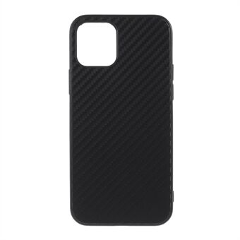 Carbon Fiber TPU beskyttende telefondeksel for iPhone 12 mini 5,4 tommer