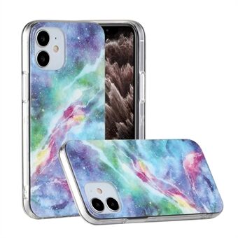 Marmormønster IMD TPU bakdeksel for iPhone 12 mini