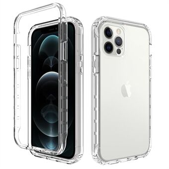 Godt beskyttet 2-i-1 Gradient Color Design PC + TPU telefonveske til iPhone 12/12 Pro